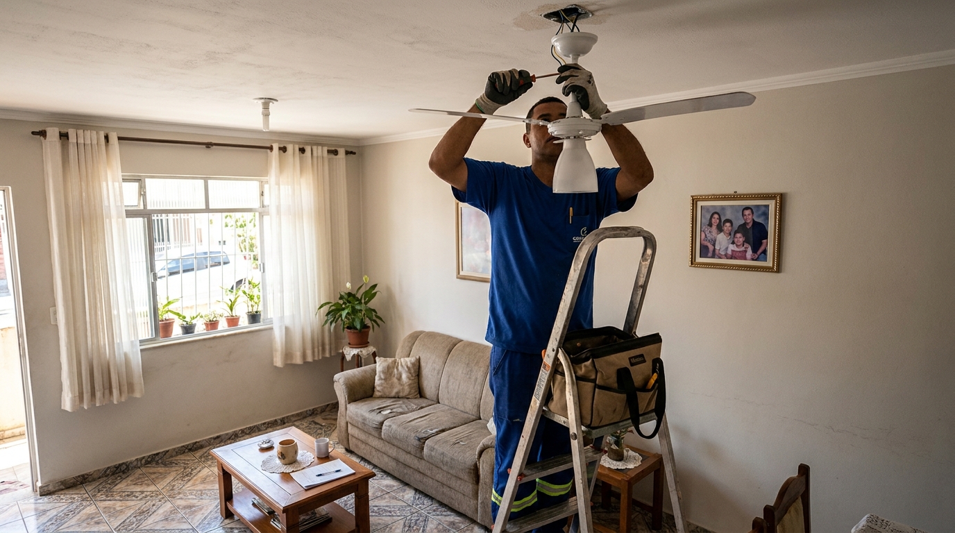 Instalação de Controle no Vale do Sol, Uberaba‑MG